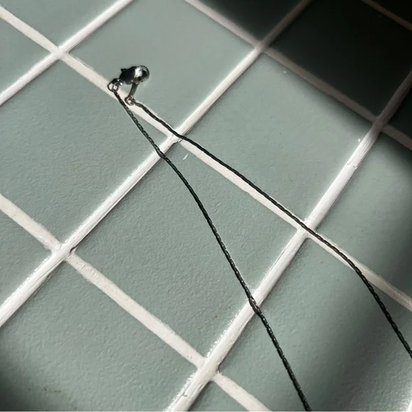 2 Fish & A Rose Silver Necklace - Picture 6 of 9